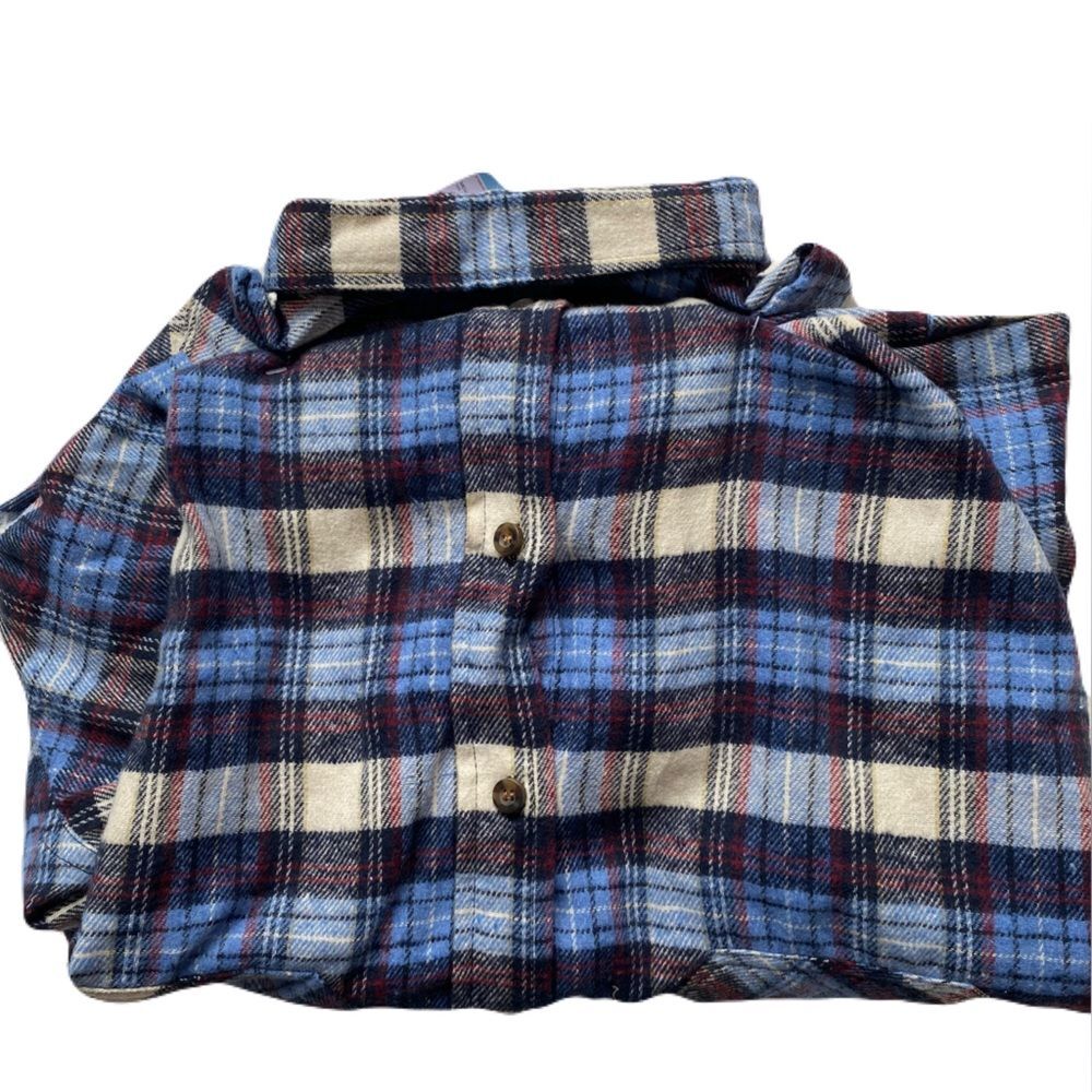 Montage Flannel, Size Large, Mens warm flannel button up shirt , long sleeve NWT - Picture 2 of 6
